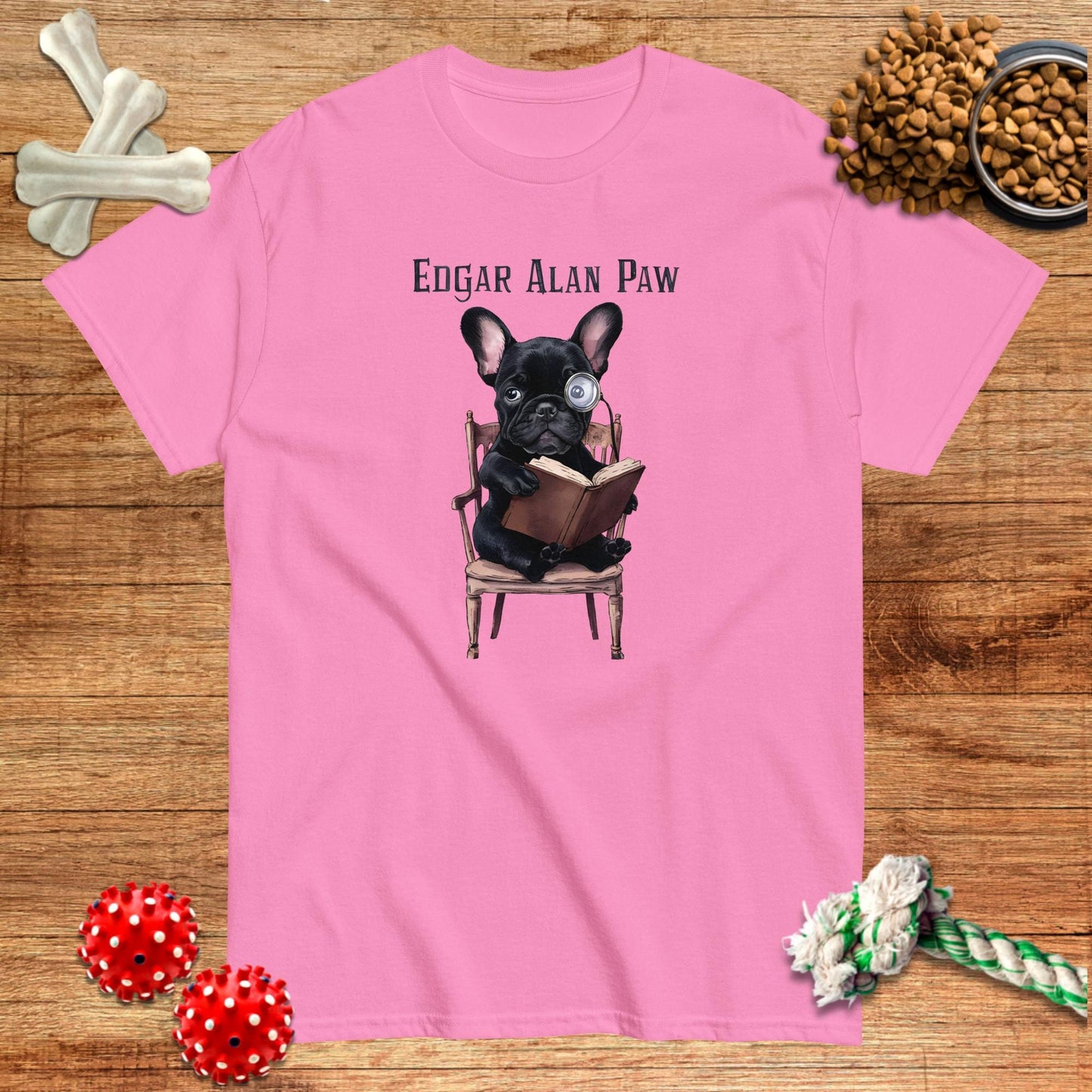 Camiseta con la pata de Edgar Alan | Light Tees