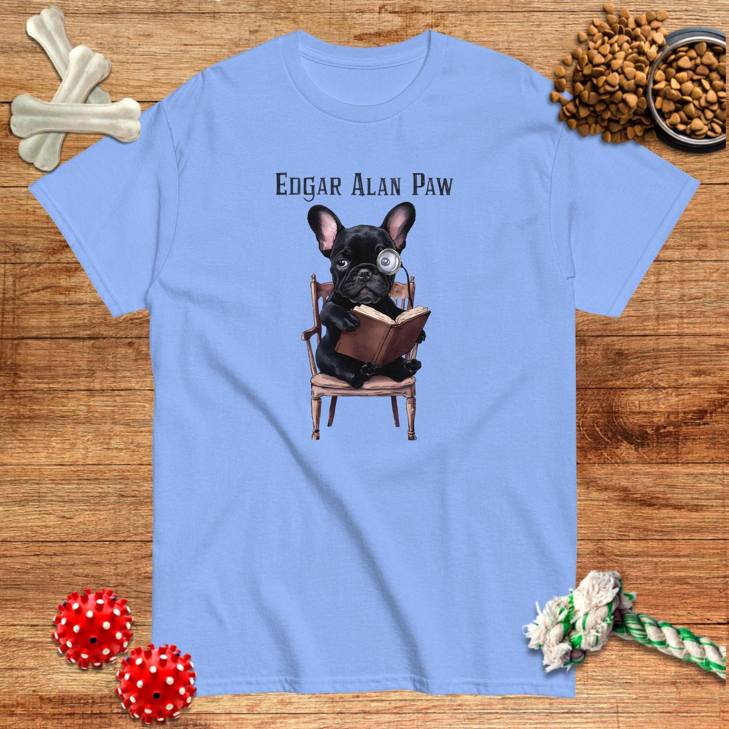 Camiseta con la pata de Edgar Alan | Light Tees