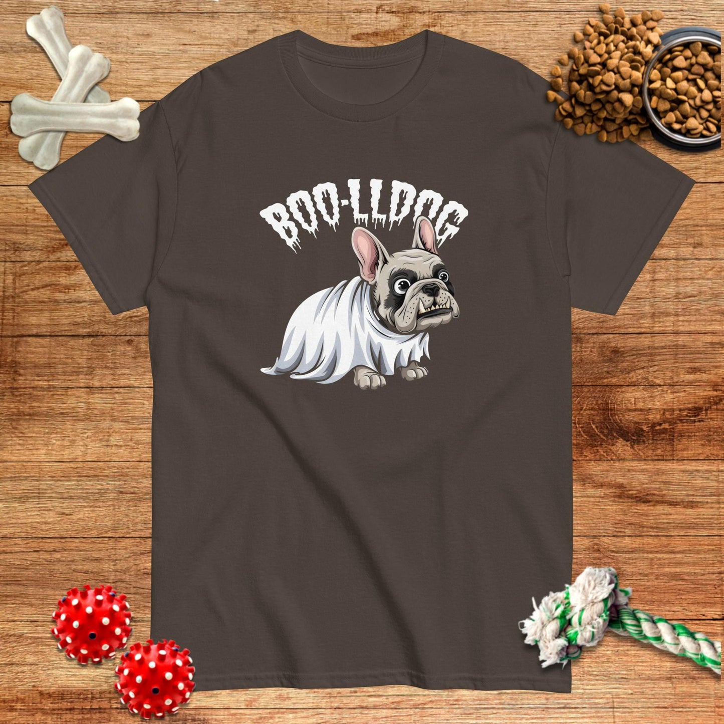 Frenchie Halloween Boo-lldog T-Shirt