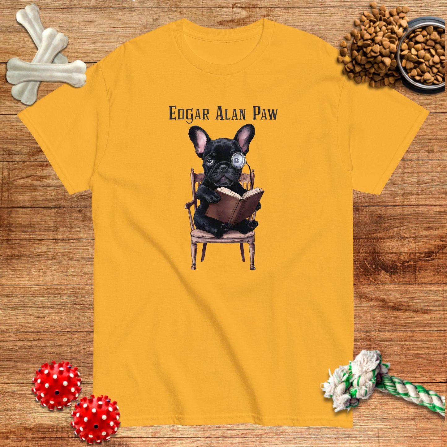 Camiseta con la pata de Edgar Alan | Light Tees