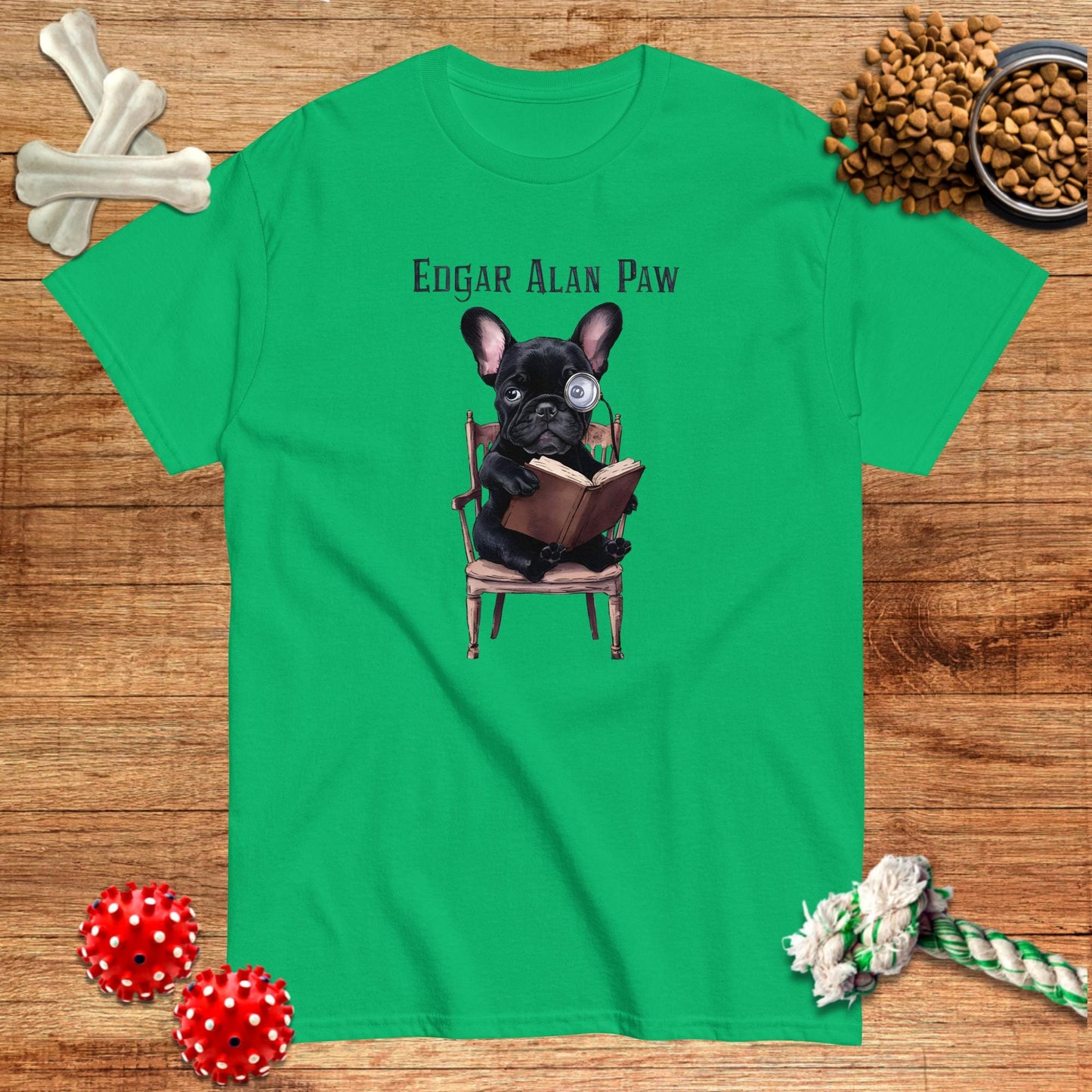 Camiseta con la pata de Edgar Alan | Light Tees