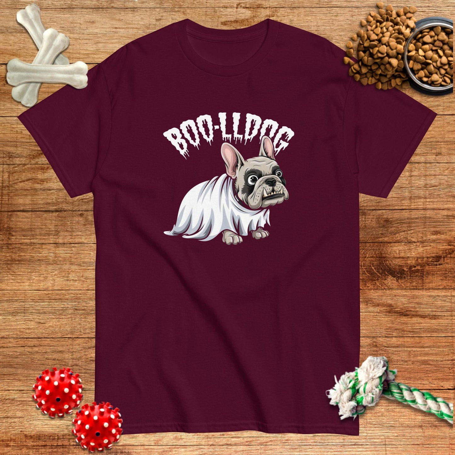 Frenchie Halloween Boo-lldog T-Shirt