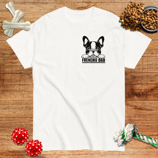 Frenchie Dad T-Shirt | Dark teas