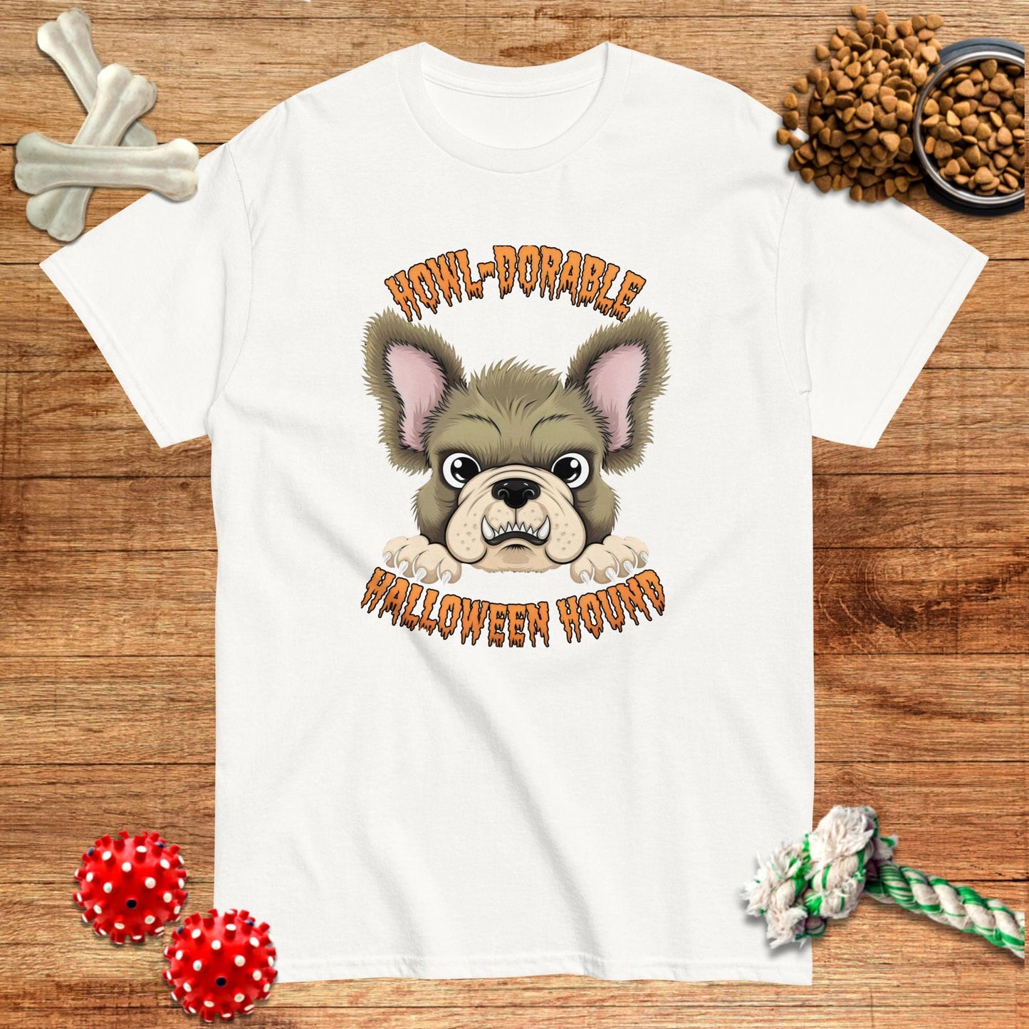 Französische Bulldogge Werwolf T-Shirt